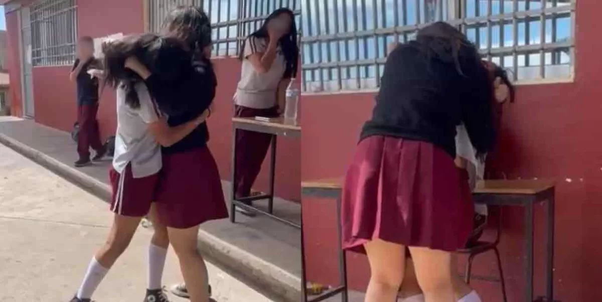 Se viraliza pelea entre alumnas en la secundaria ETI 72 de Culiacán