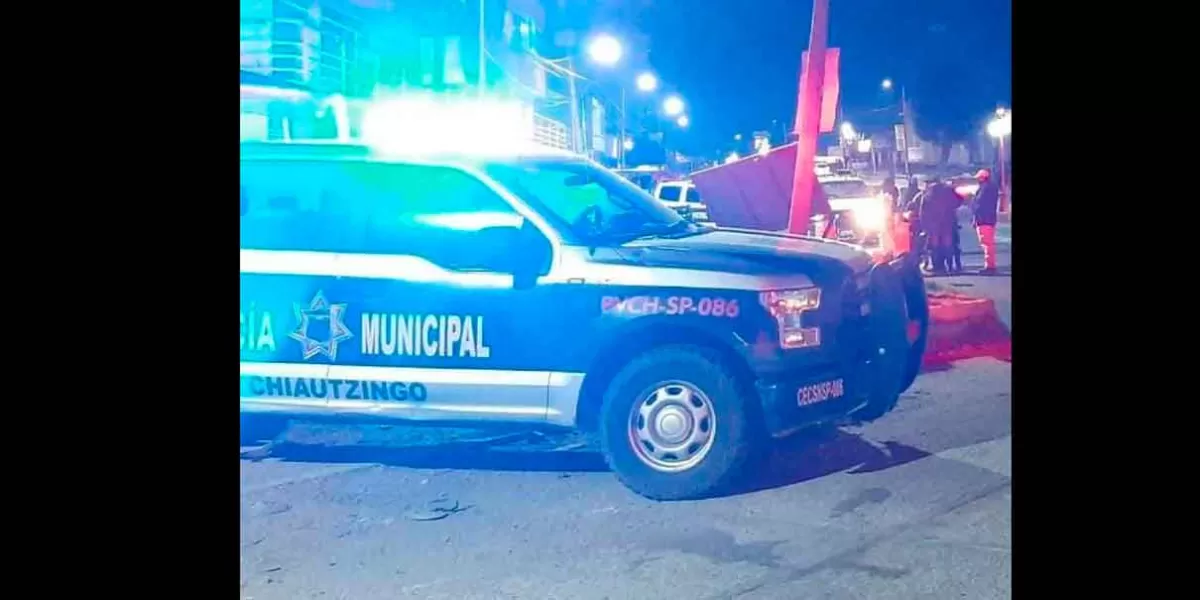 En Chiautzingo, riña campal deja cuatro detenidos y daños a patrullas