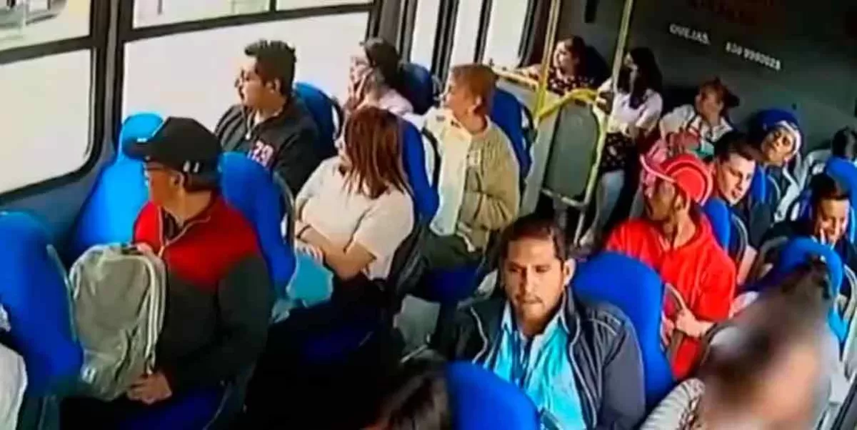VIDEO: Chofer defendió a pasajera y golpeó a presunto acosador en el Estado de México