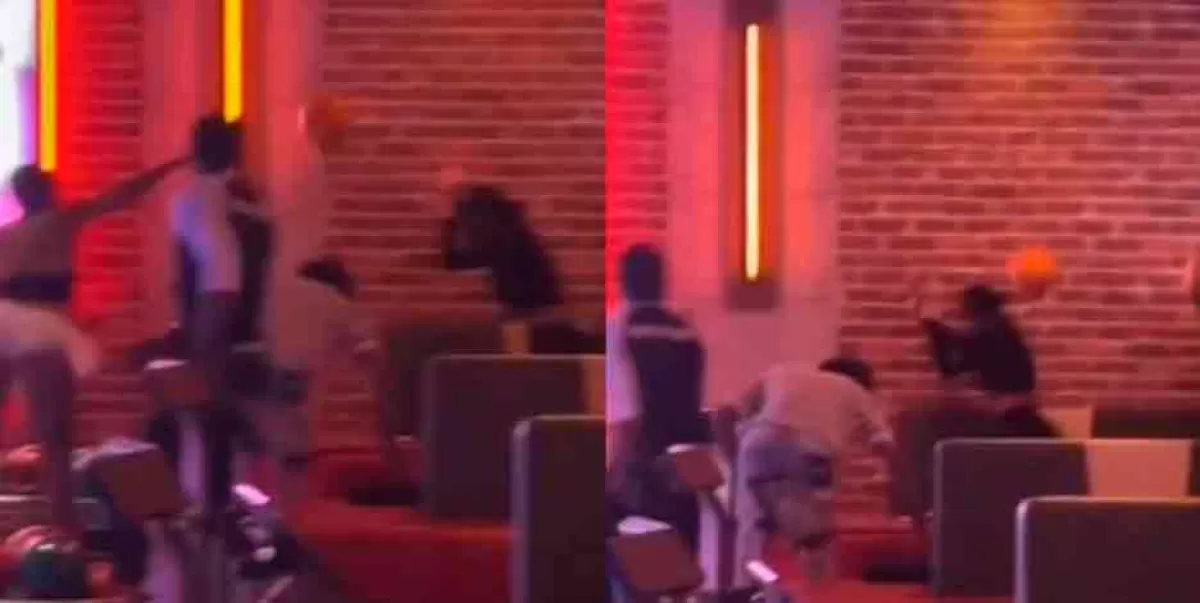 VIDEO. Mujer lanza bola de boliche durante pelea en Florida