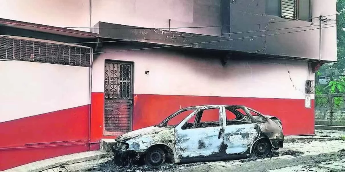 Terror en Chiapas: pobladores de Tila reportan quema de autos y disparos de grupo criminal