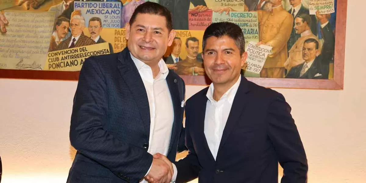 Diálogo por Puebla: se reúne Alejandro Armenta y Eduardo Rivera