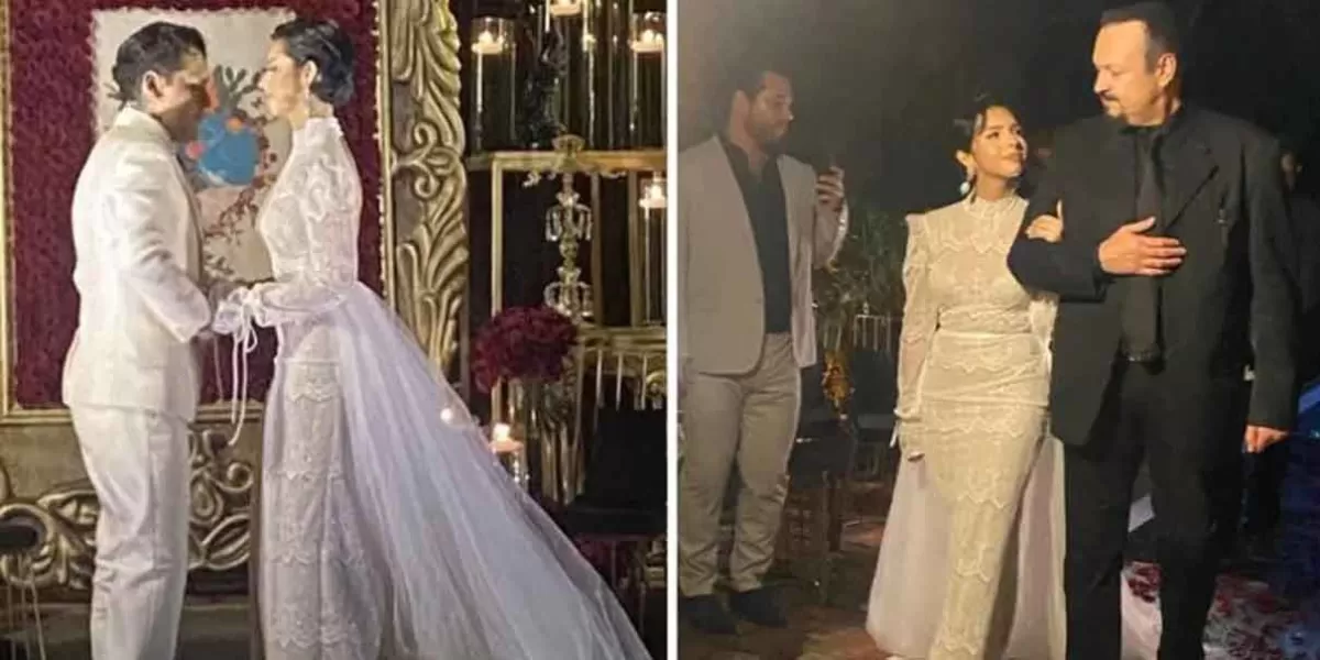 Christian Nodal y Ángela Aguilar se casan unen sus vidas en una íntima ceremonia