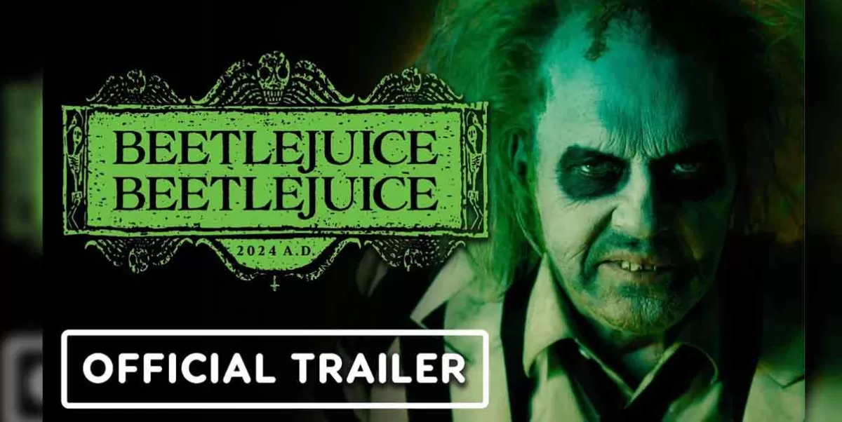 Lanzan nuevo tráiler de "Beetlejuice 2", la nueva cinta de Tim Burton