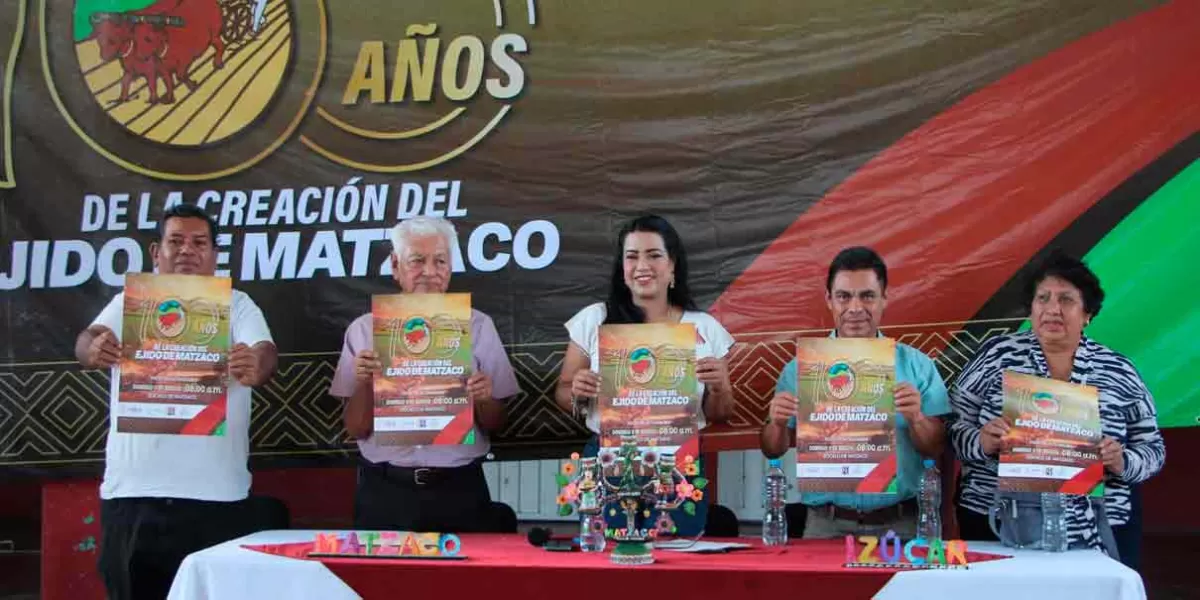 San Mateo Matzaco festejará un centenario de su fundación como ejido