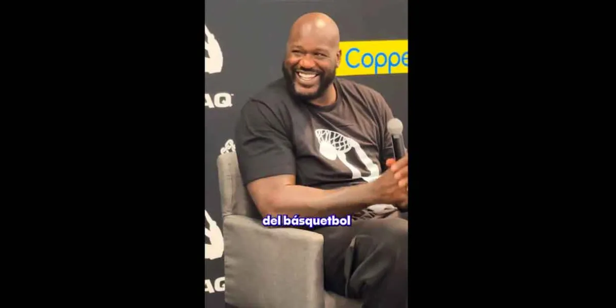 VIDEO. El célebre Shaquille O’Neal presentó su nueva línea de tenis en Coppel 