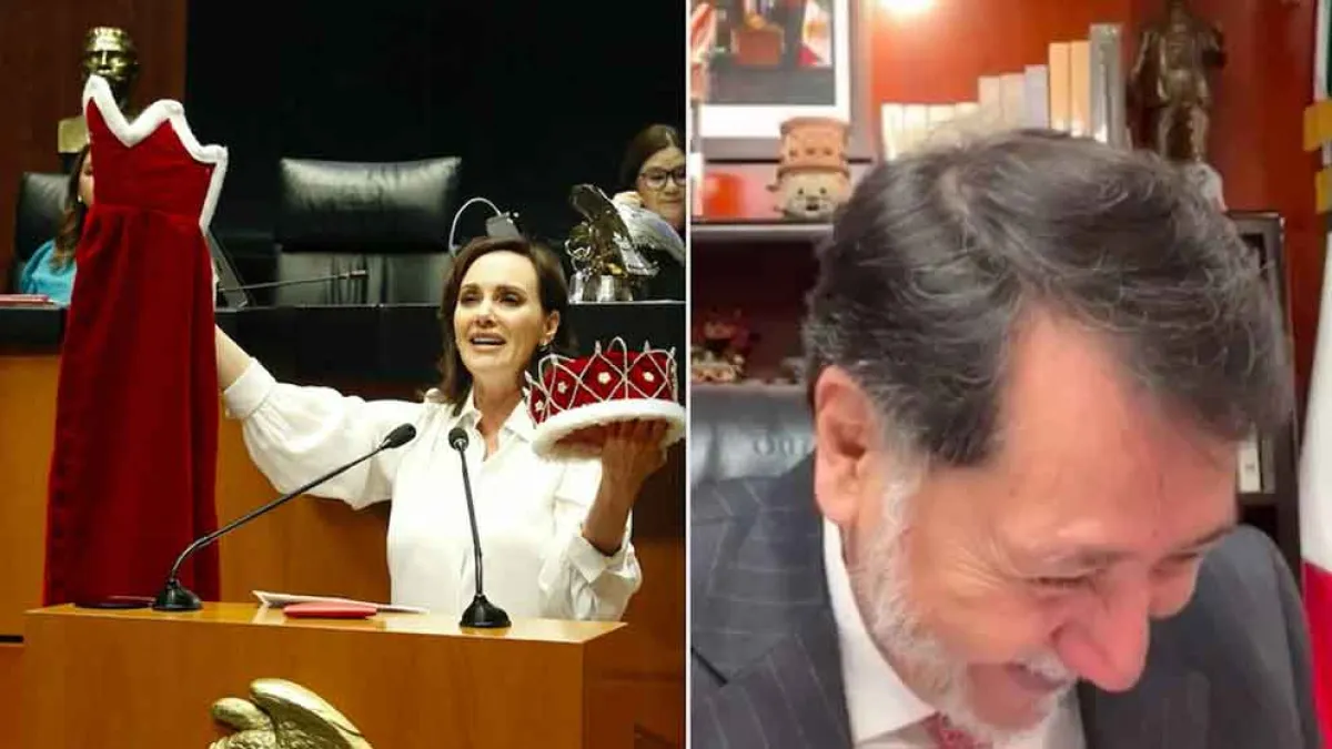 Lilly Téllez se lanza contra Noroña: le deja traje de rey y lo acusa de arrodillarse ante narcopolíticos