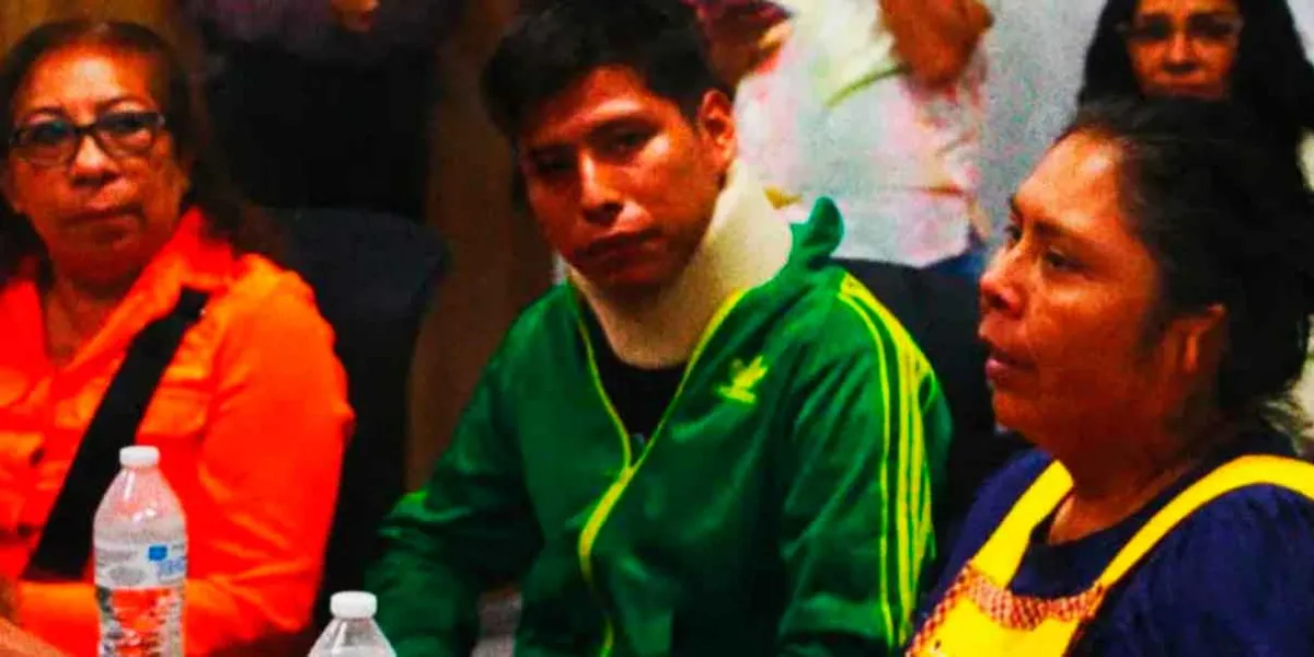Misael denunció a sus agresores para que terminen en la cárcel
