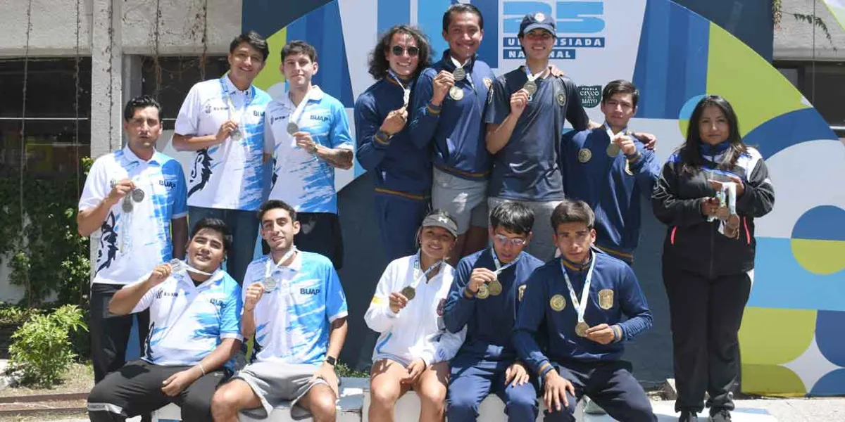 Atletismo, e-sports y powerlifting ganan 15 medallas más para la BUAP