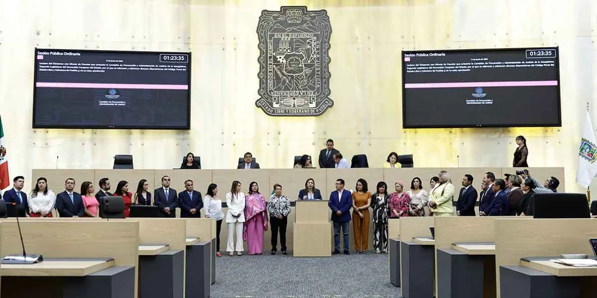 Debate en el Congreso de Puebla: Delfina Pozos Vergara denuncia censura