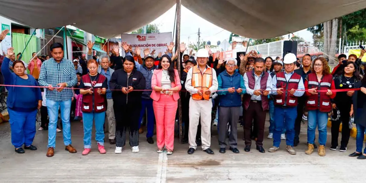 La transformación llega a San Cristóbal Tepontla con obras que mejoran la calidad de vida