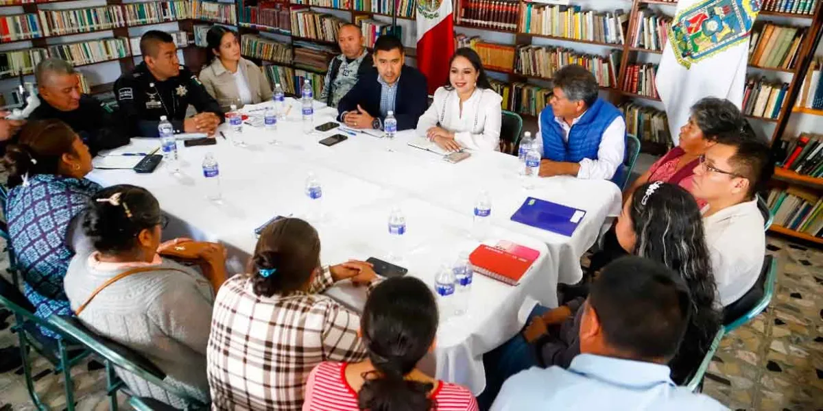 Tonantzin Fernández reafirma su compromiso con la seguridad en San Agustín Calvario