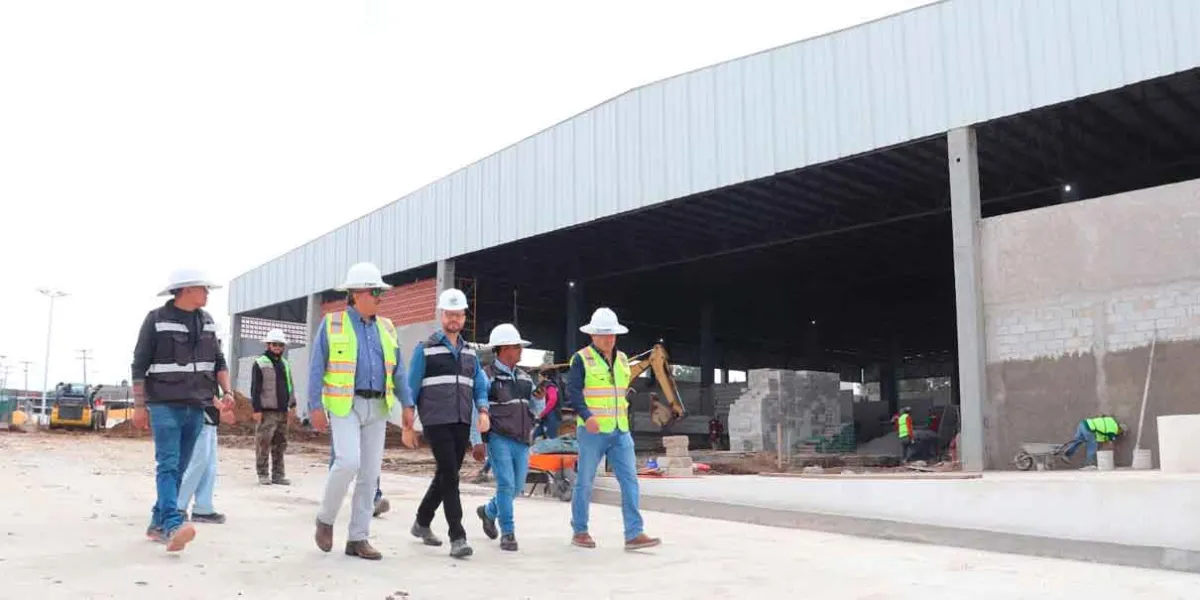 Avanza Gobierno de la Ciudad con la construcción del Mercado San Ramón