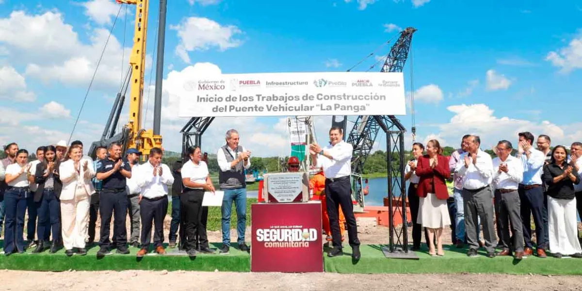 Puente vehicular "La Panga" conectará siete municipios, se invertirán 292.6 mdp