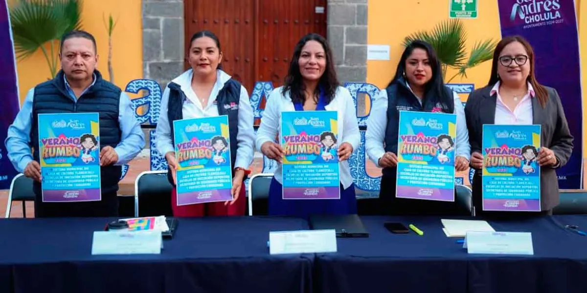 Un verano lleno de aprendizaje y diversión para la niñez y juventud de San Andrés Cholula