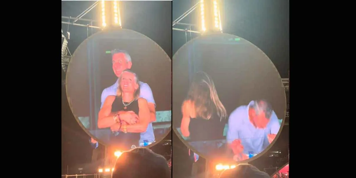 VIDEO. CEO de Astronomer es captado con presunta amante durante concierto de Coldplay en Boston