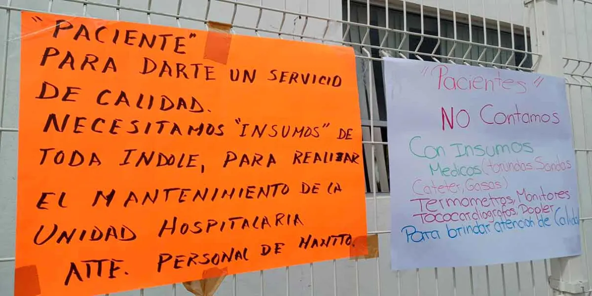 Personal médico de Tehuacán y Serdán denuncia crisis hospitalaria por falta de insumos y especialistas