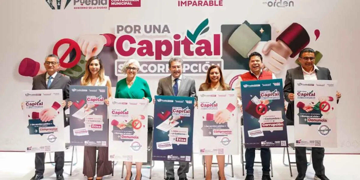 Impulsa Gobierno de la Ciudad campaña “Por una Capital sin Corrupción”
