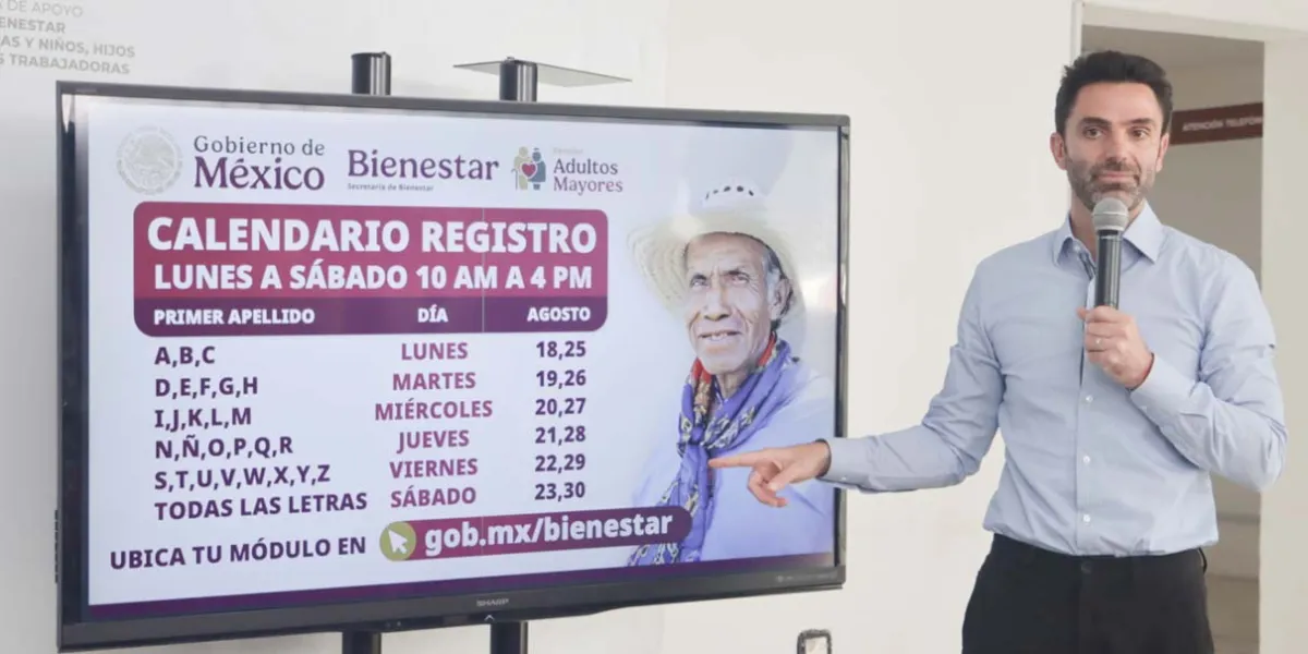 Inicia registro para Pensión Bienestar a Adultos Mayores en Puebla: fechas y módulos