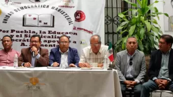 Docentes mostraron apoyo al proyecto de Alejandro Armenta 