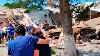 Lamentó Arzobispo de Puebla tragedia en Tamaulipas al colapsar Iglesia; reportan10 muertos