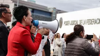 Se movilizan trabajadores del Poder Judicial Federal en Puebla por tijeretazo a recursos