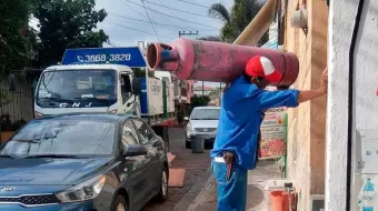 Esta semana el tanque con gas LP a 345 pesos y el litro a 9:45 pesos