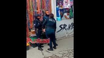 Antorcha y 16 de Septiembre se enfrentan en mercado de Texmelucan y desatan movilización 