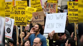 Estadounidenses buscan frenar ataque militar de Trump contra Irán