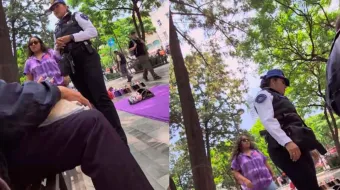 Falsa denuncia de acoso realiza feminista contra sujeto para quitarlo de la banca 