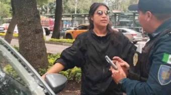 Acusan a conductora de matar a un Husky en Reforma; aseguran que intentó huir tras el atropello