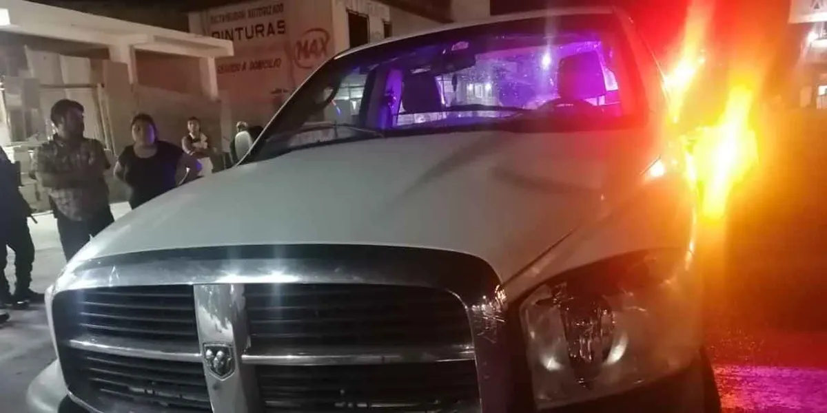 Camioneta atropella a hombre en Xicotepec