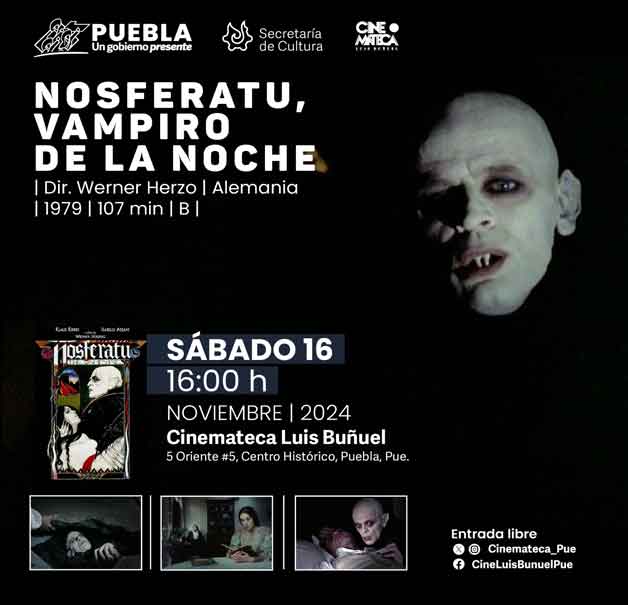 “Clásicos del Terror” en la Cinemateca “Luis Buñuel”