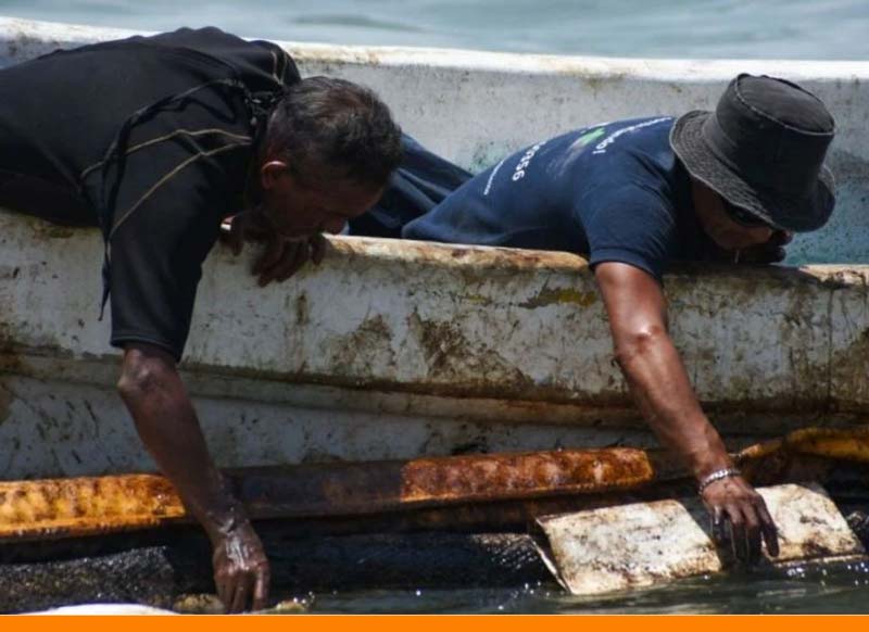 “Dé la cara”: pescadores exigen a Rocío Nahle acudir a la zona