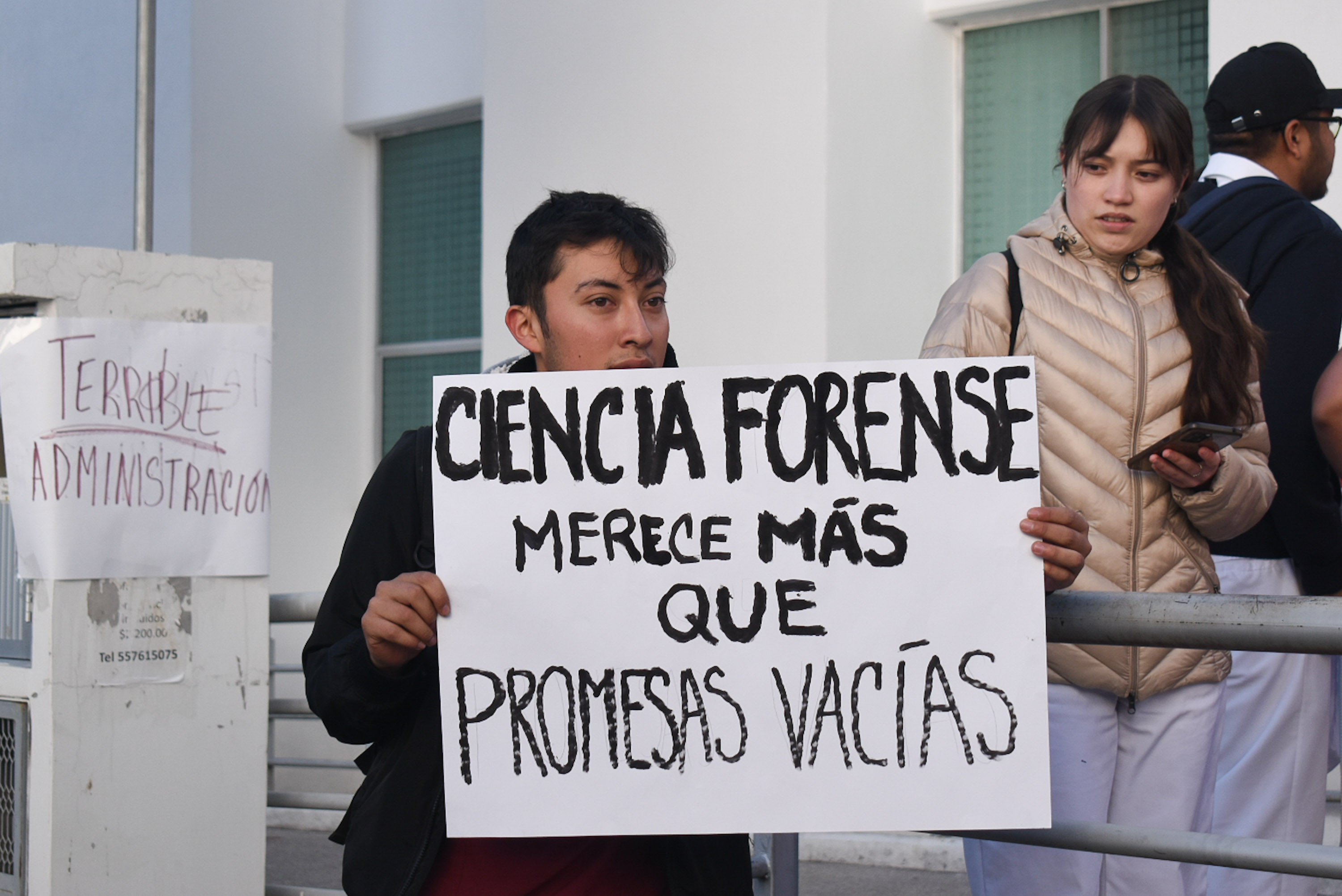 Protestas en Medicina BUAP