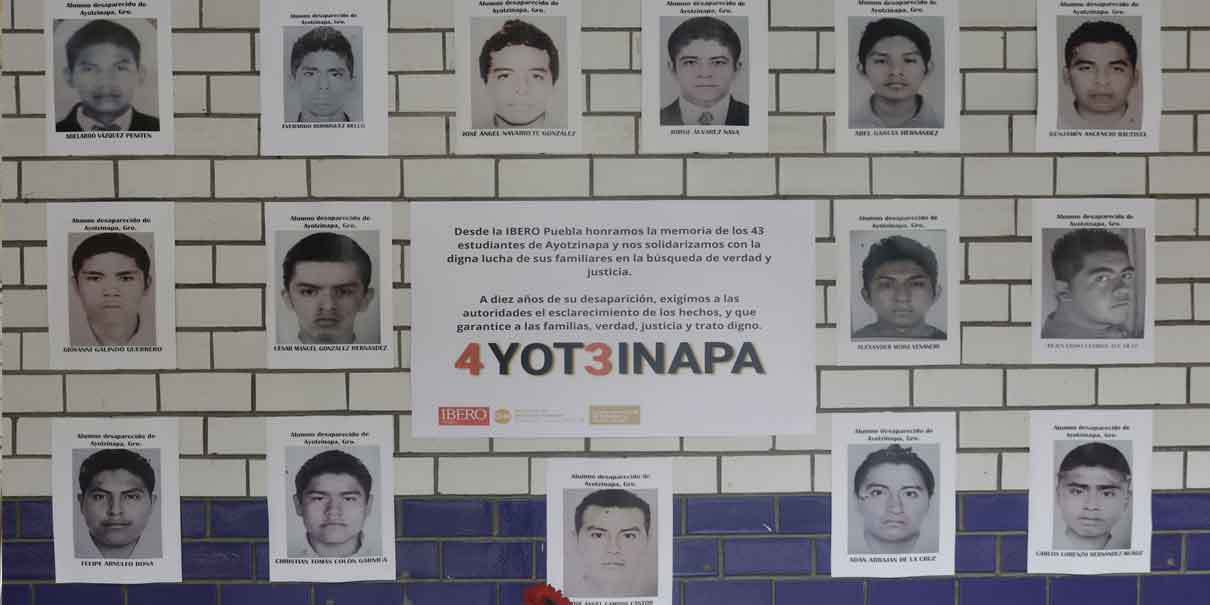 Verdad y justicia, la exigencia de la Ibero Puebla para 43 normalistas de Ayotzinapa