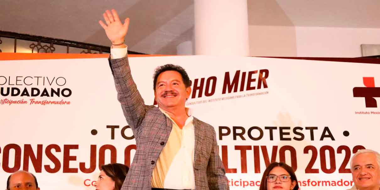 Nacho Mier toma protesta a integrantes del Colectivo Ciudadano de Participación Transformadora