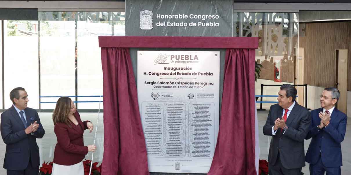 Abre sus puertas el nuevo Congreso de Puebla en la zona de Los Fuertes