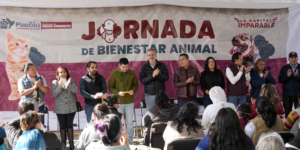 Impulsa Gobierno de la Ciudad jornada de bienestar animal en la colonia Revolución Mexicana