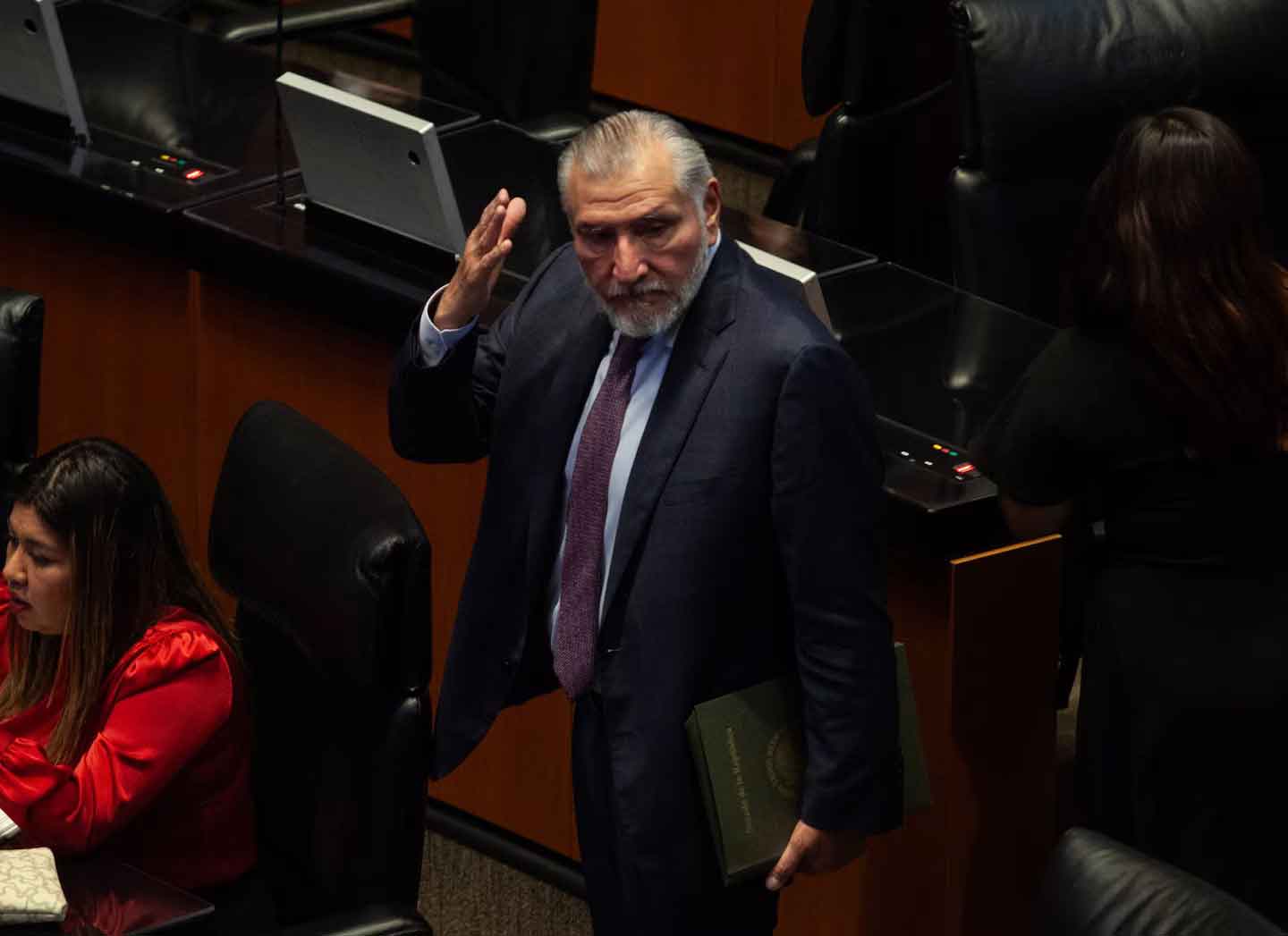 Adán Augusto evade señalamientos por caso Hernán Bermúdez: “Es politiquería”