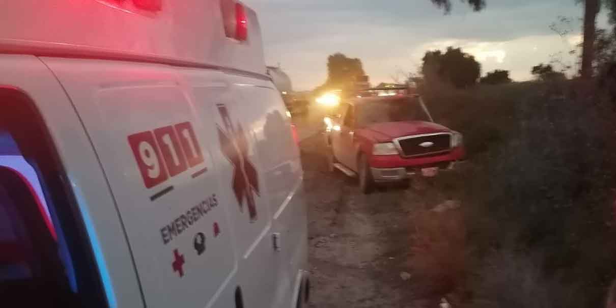 Sufre accidente presidente auxiliar de San Mateo Tlaixpan