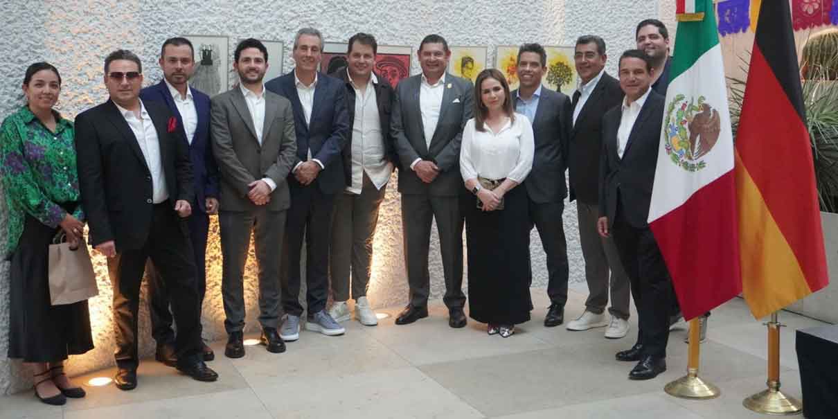 Armenta promueve cooperación internacional con Alemania para la innovación en Puebla