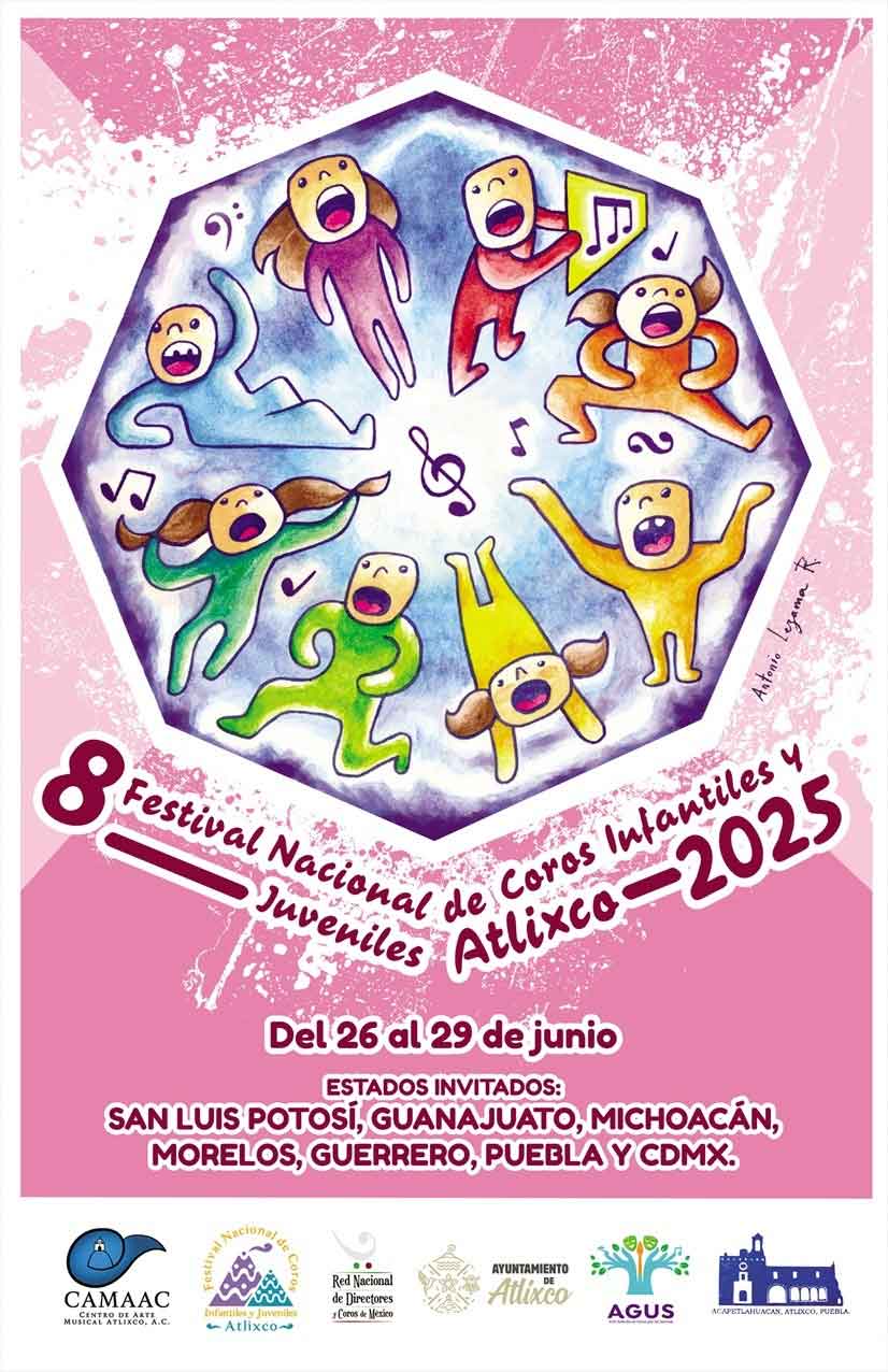 Atlixco sede del festival nacional de Coros Infantiles y Juveniles