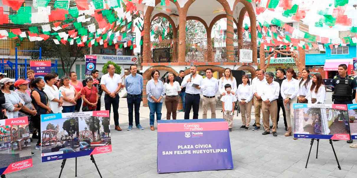 Plaza cívica Hueyotlipan