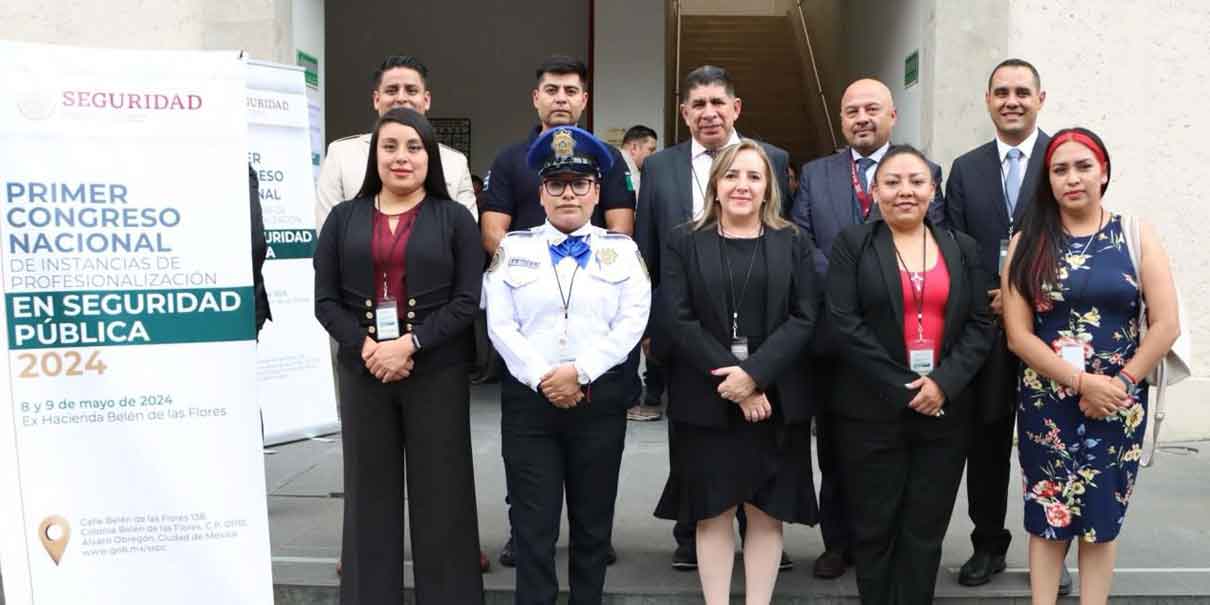 Realizan Primer Congreso Nacional de Instancias de Profesionalización de Seguridad Pública