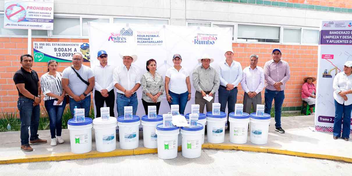 Obras en San Andrés Cholula