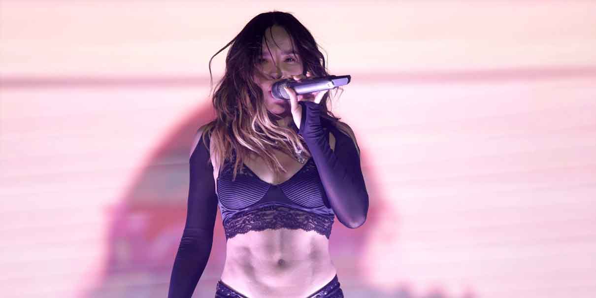 Belinda y Drake Bell prendieron a sus fans en la Feria de Puebla