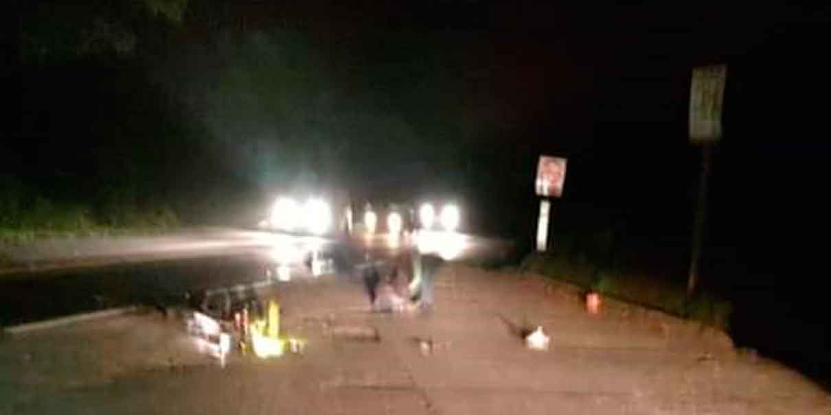 Fatal choque entre motociclistas y auto en Huauchinango