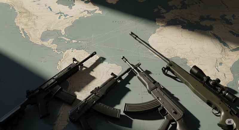 CJNG recibía fusiles desde África: EU desmantela red internacional de armas
