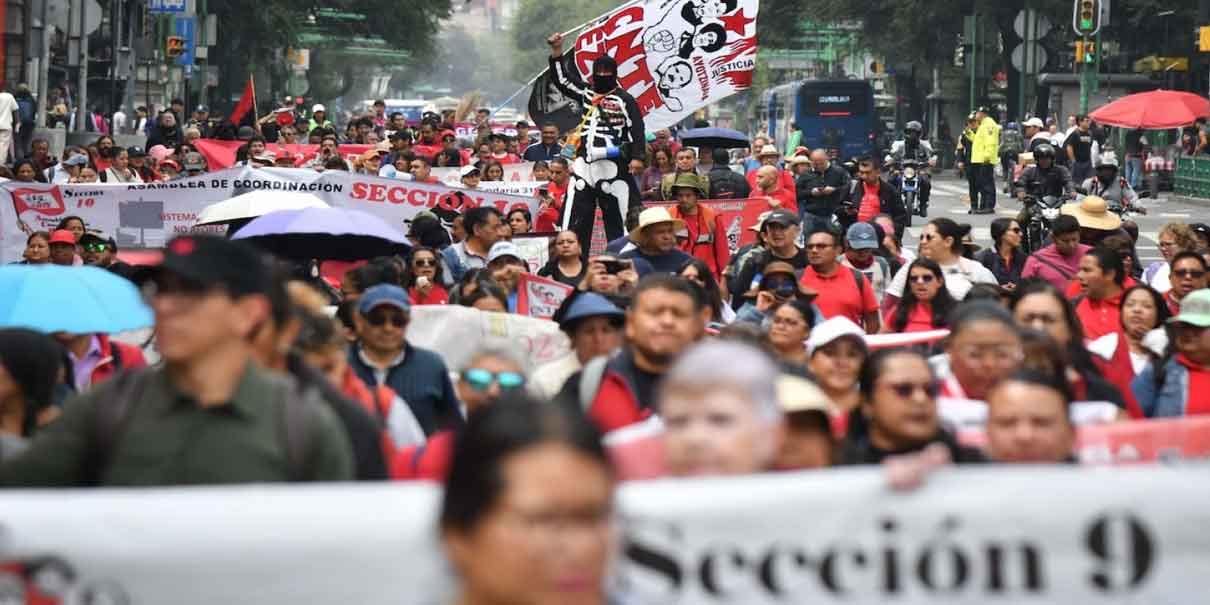 SEP cancela diálogo con CNTE por tercera vez y desata protesta en CDMX